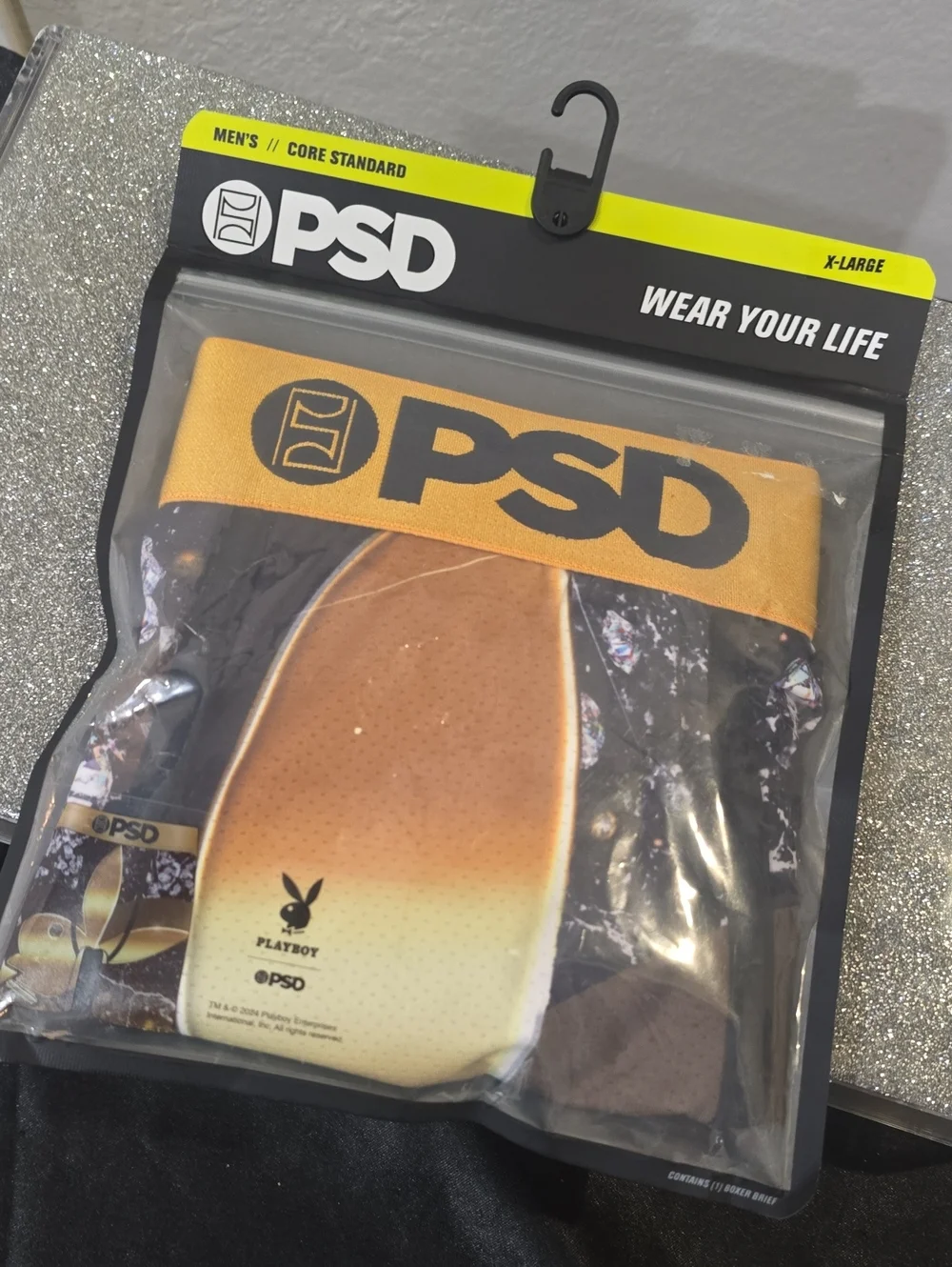 PSD Playboy Solid Gold Boxer Briefs